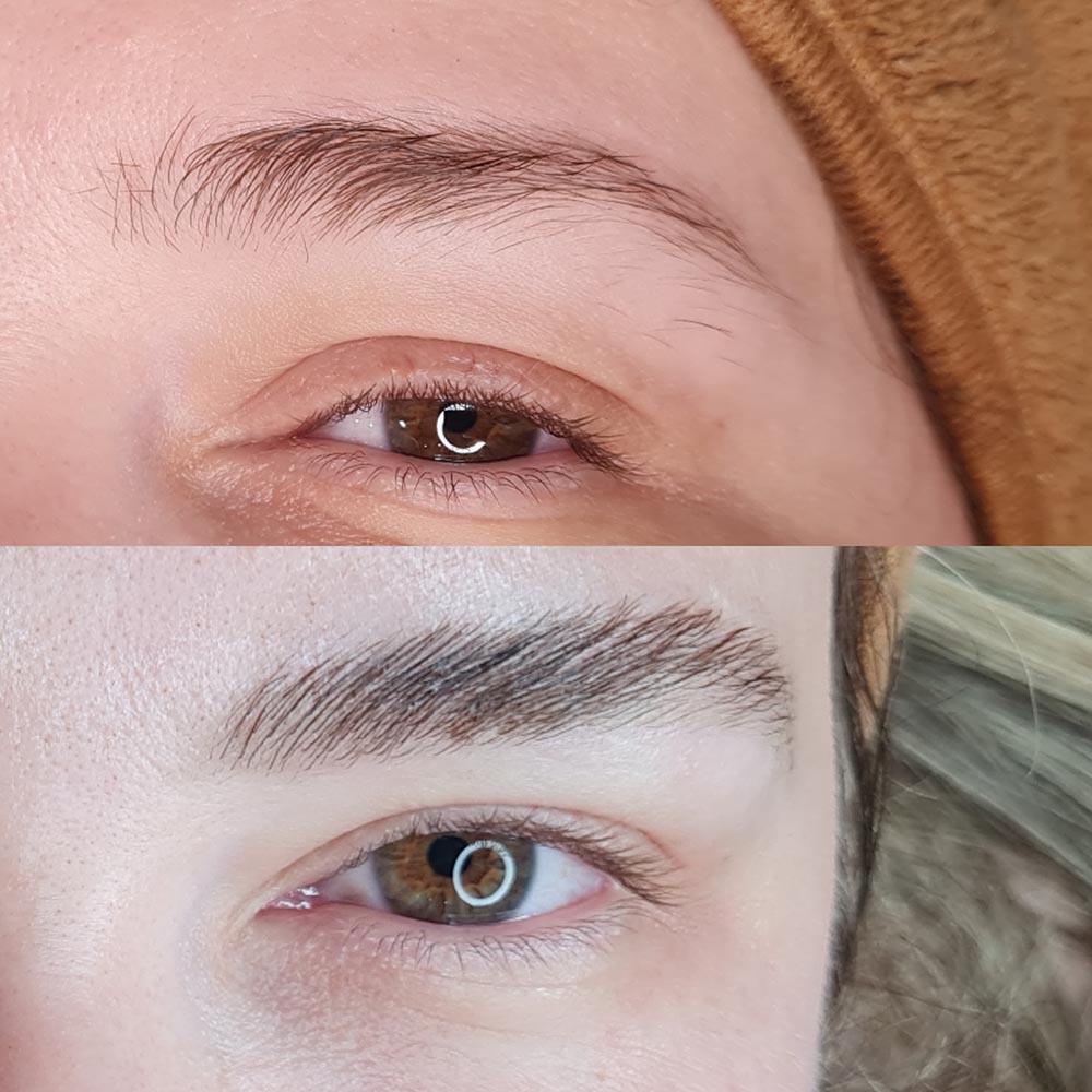 Brow lamination